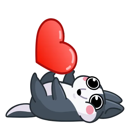 ❤️ Эмодзи «Вольф» для Telegram