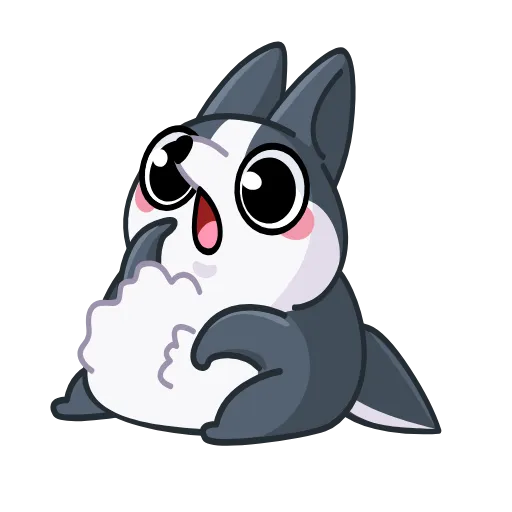 😋 Эмодзи «Вольф» для Telegram