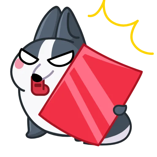 🤬 Эмодзи «Вольф» для Telegram