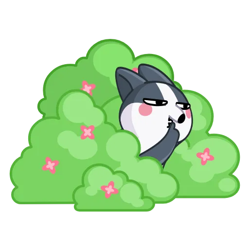 🤫 Эмодзи «Вольф» для Telegram
