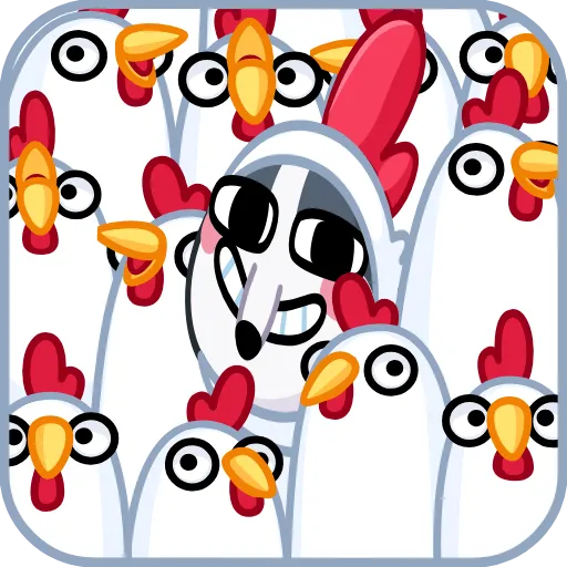 😈 Эмодзи «Вольф» для Telegram