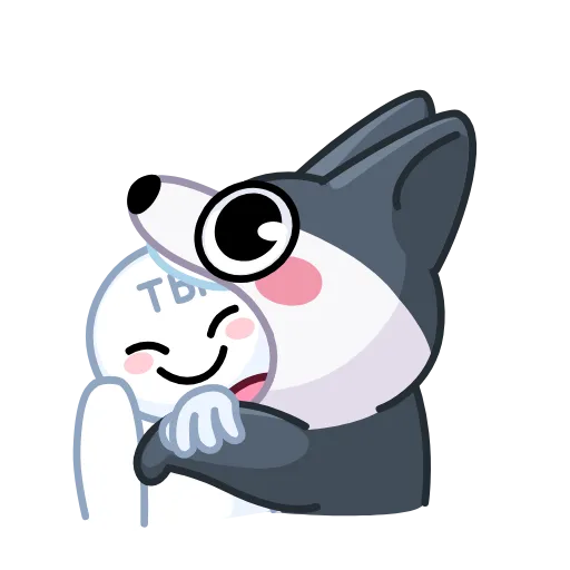 🫂 Эмодзи «Вольф» для Telegram