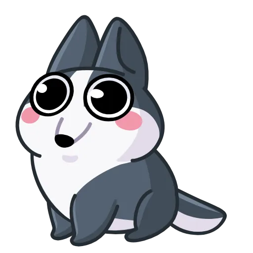 😏 Эмодзи «Вольф» для Telegram