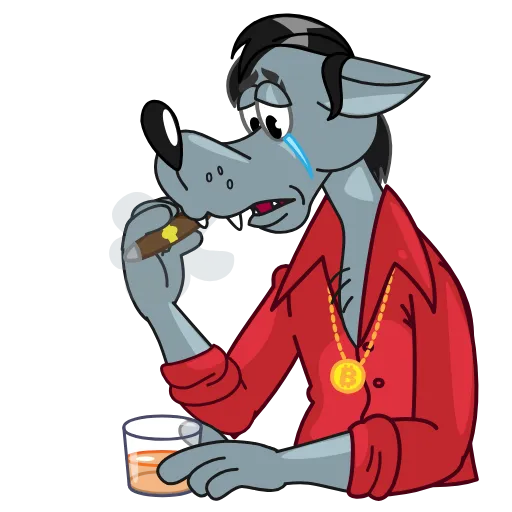 😭 Эмодзи «Wolf» для Telegram