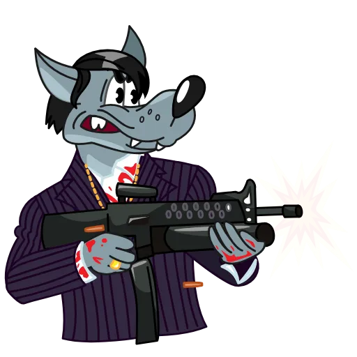 Стикерпак Wolf для Telegram