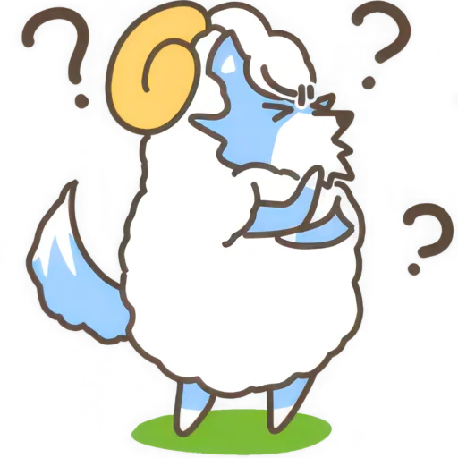 🤔 Стикер «Волк и Овечки» для Telegram