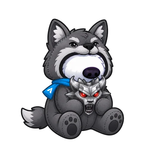 🐺 Стикер «Wolfs» для Telegram