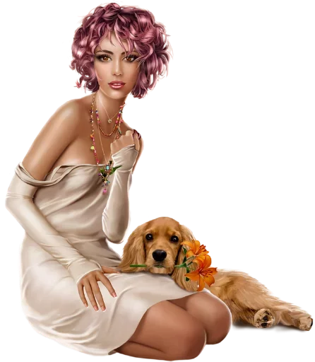👧 Стикер «Women» для Telegram