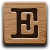 ♥ Эмодзи «Буквы в виде дощечек» для Telegram