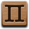 ♥ Эмодзи «Буквы в виде дощечек» для Telegram