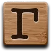 ♥ Эмодзи «Буквы в виде дощечек» для Telegram