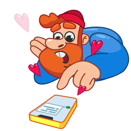 ❤️ Эмодзи «Дровосек» для Telegram