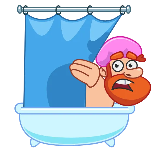 🛁 Эмодзи «Дровосек» для Telegram