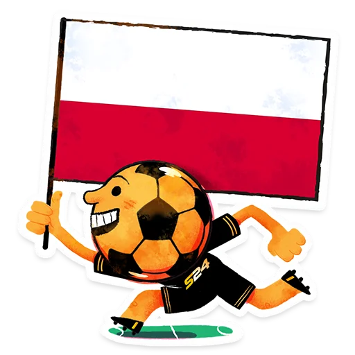 🇵🇱 Стикер «ЧМ-2022» для Telegram