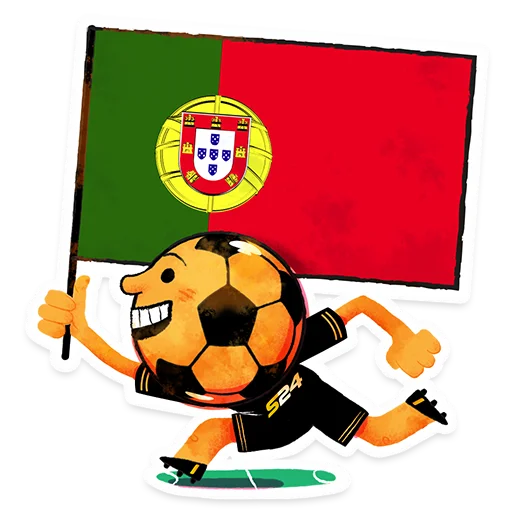 🇵🇹 Стикер «ЧМ-2022» для Telegram
