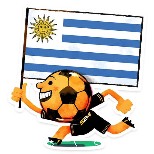 🇺🇾 Стикер «ЧМ-2022» для Telegram