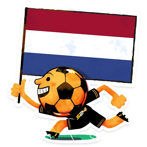 🇳🇱 Стикер «ЧМ-2022» для Telegram