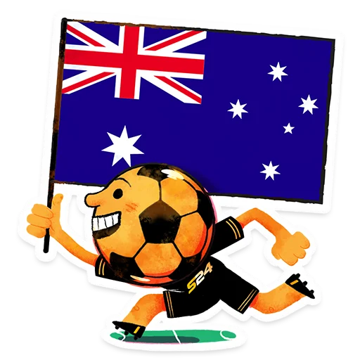 🇦🇺 Стикер «ЧМ-2022» для Telegram