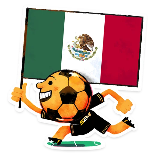 🇲🇽 Стикер «ЧМ-2022» для Telegram