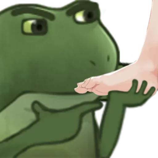 🦶 Стикер «Worry jabba» для Telegram
