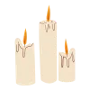 🕯️ Эмодзи «Красные буквы и иконки на хэллоуин» для Telegram