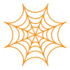🕸️ Эмодзи «Красные буквы и иконки на хэллоуин» для Telegram