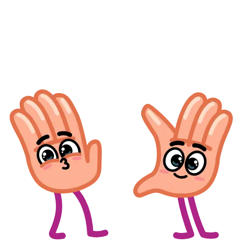 🫶 Стикер «Wrist guys» для Telegram
