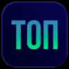 🔝 Эмодзи «Админ #foradmins #logo #decor» для Telegram