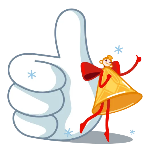 👍 Эмодзи «Xmas Bell» для Telegram