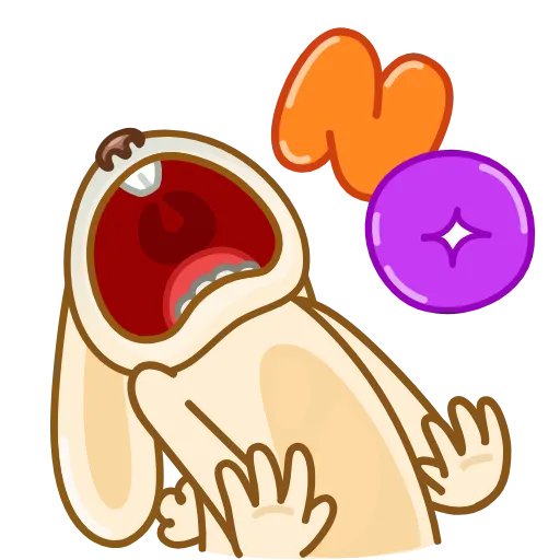 😫 Эмодзи «Christmas Bunny» для Telegram