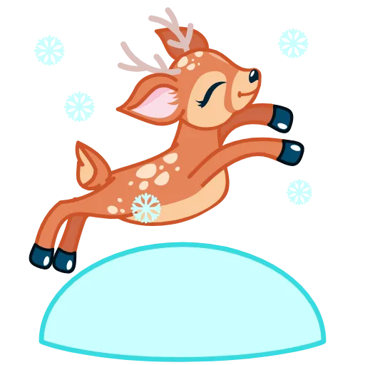 🦌 Эмодзи «Олень -» для Telegram