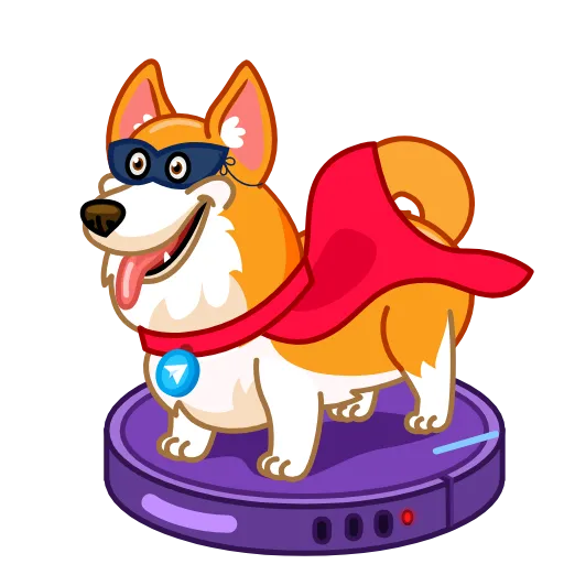 ☺️ Эмодзи «Christmas Dogs» для Telegram