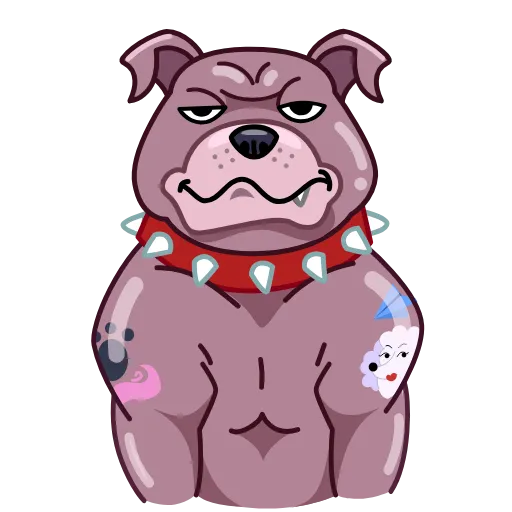💪 Эмодзи «Christmas Dogs» для Telegram