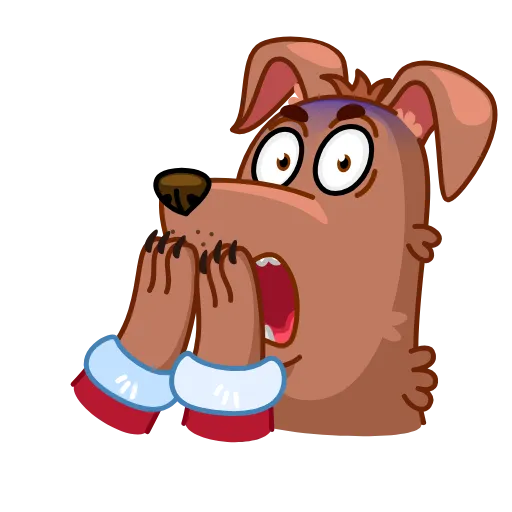 😨 Эмодзи «Christmas Dogs» для Telegram