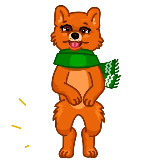 ☺️ Эмодзи «Christmas Dogs» для Telegram