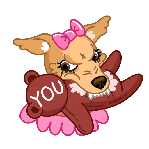 😡 Эмодзи «Christmas Dogs» для Telegram