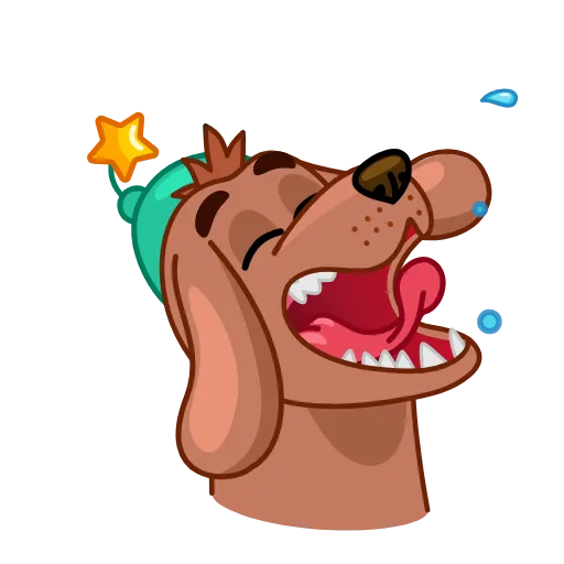 Эмодзи Christmas Dogs для Telegram — скачать