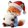 🦊 Эмодзи «Новогодний Лисёнок» для Telegram