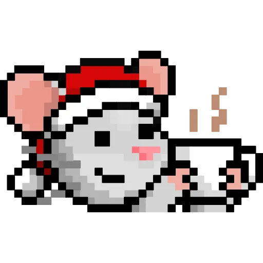 ☕️ Эмодзи «Xmas Mouse» для Telegram