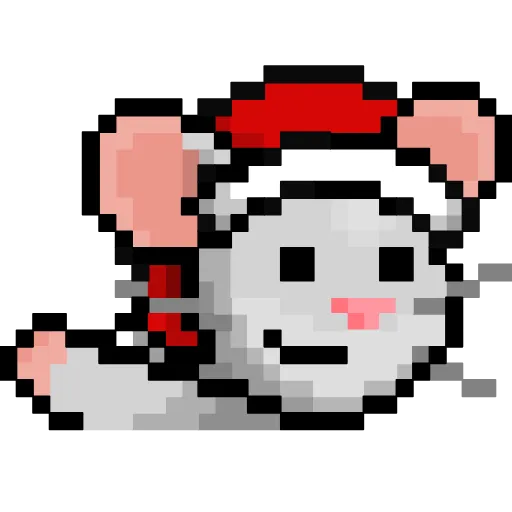 👋 Эмодзи «Xmas Mouse» для Telegram