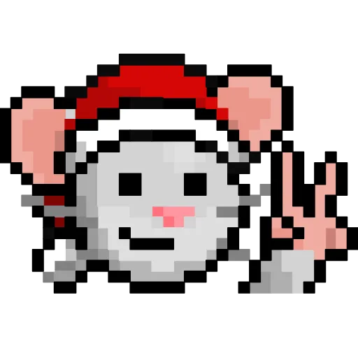 ✌️ Эмодзи «Xmas Mouse» для Telegram