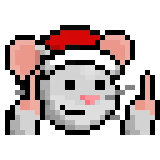 🖕 Эмодзи «Xmas Mouse» для Telegram