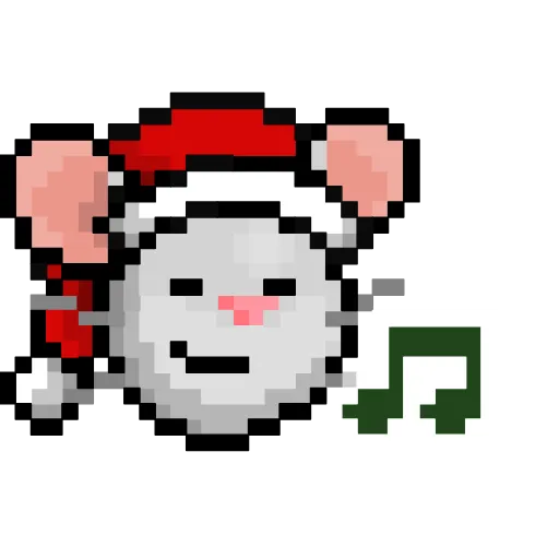 🎶 Эмодзи «Xmas Mouse» для Telegram