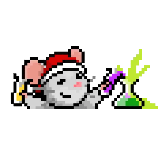 ⚗️ Эмодзи «Xmas Mouse» для Telegram