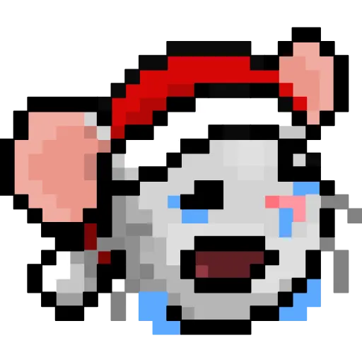 😭 Эмодзи «Xmas Mouse» для Telegram