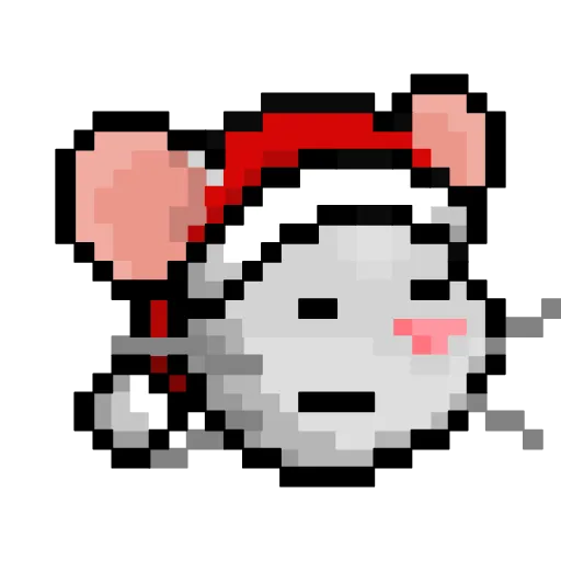 😒 Эмодзи «Xmas Mouse» для Telegram