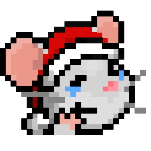 🥺 Эмодзи «Xmas Mouse» для Telegram
