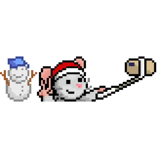 ✌️ Эмодзи «Xmas Mouse» для Telegram