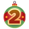 ❄️ Эмодзи «Xmas - новогодние украшения» для Telegram