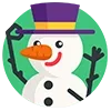 🎅 Эмодзи «Xmas - новогодние украшения» для Telegram